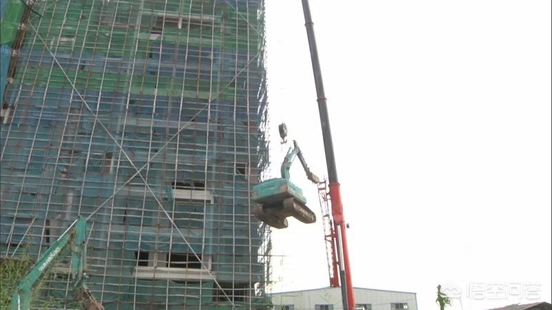 挖掘机视频真实视频作业-为什么挖掘机不能进行起重吊运作业？
