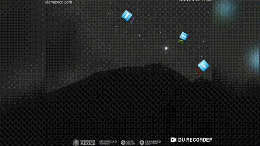 墨西哥疑现UFO舰队-墨西哥火山UFO舰队频频出入，真隐藏外星人基地？